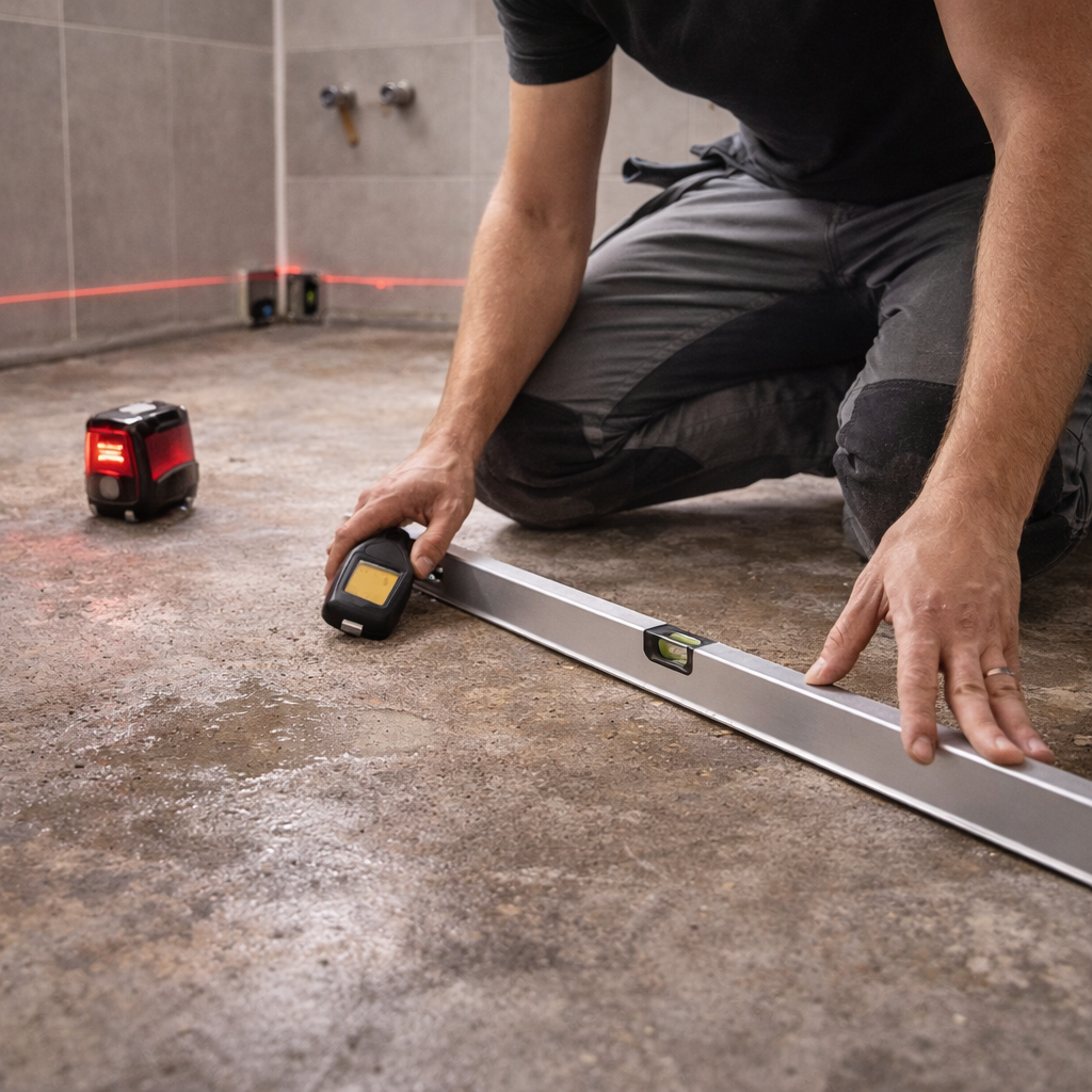 Audyt podłoża przed montażem winyli