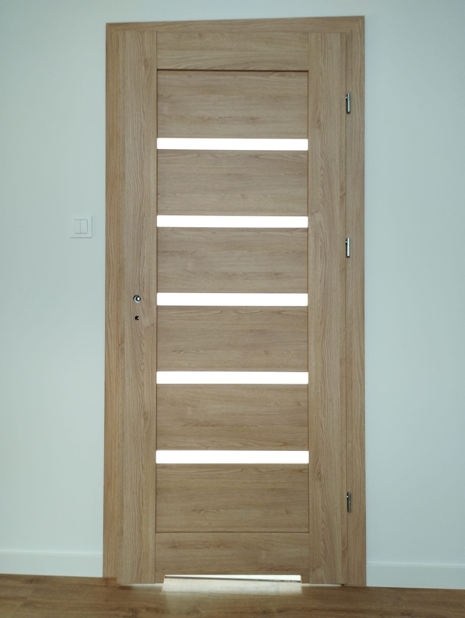 Drzwi - Drzwi dębowe przeszklenia