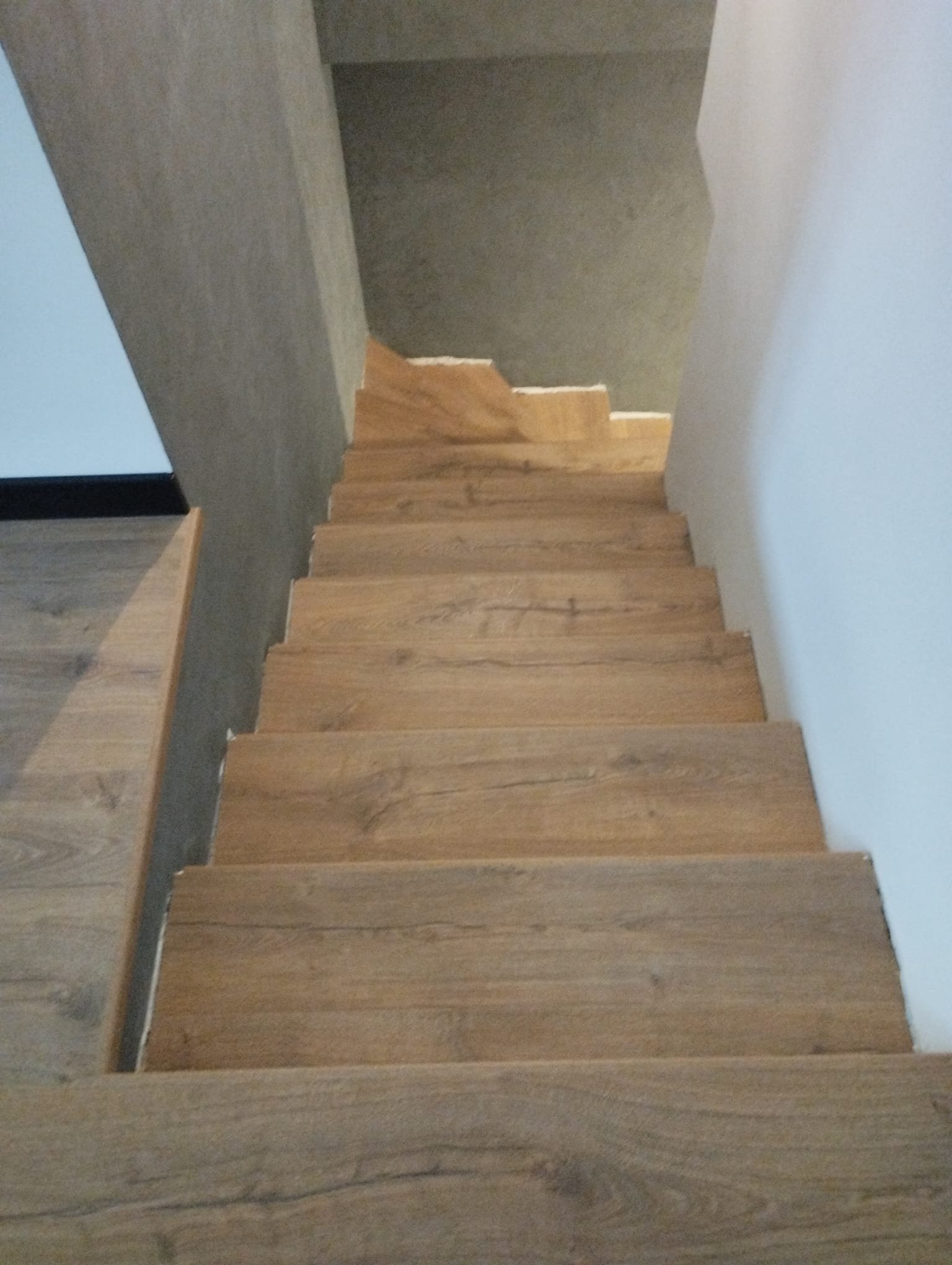 Schody - Schody dębowe w dol
