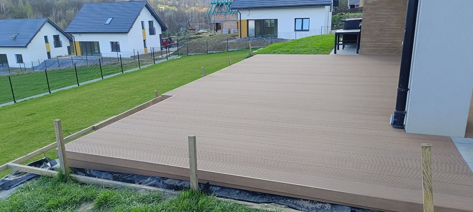 Tarasy - Taras kompozytowy montaż