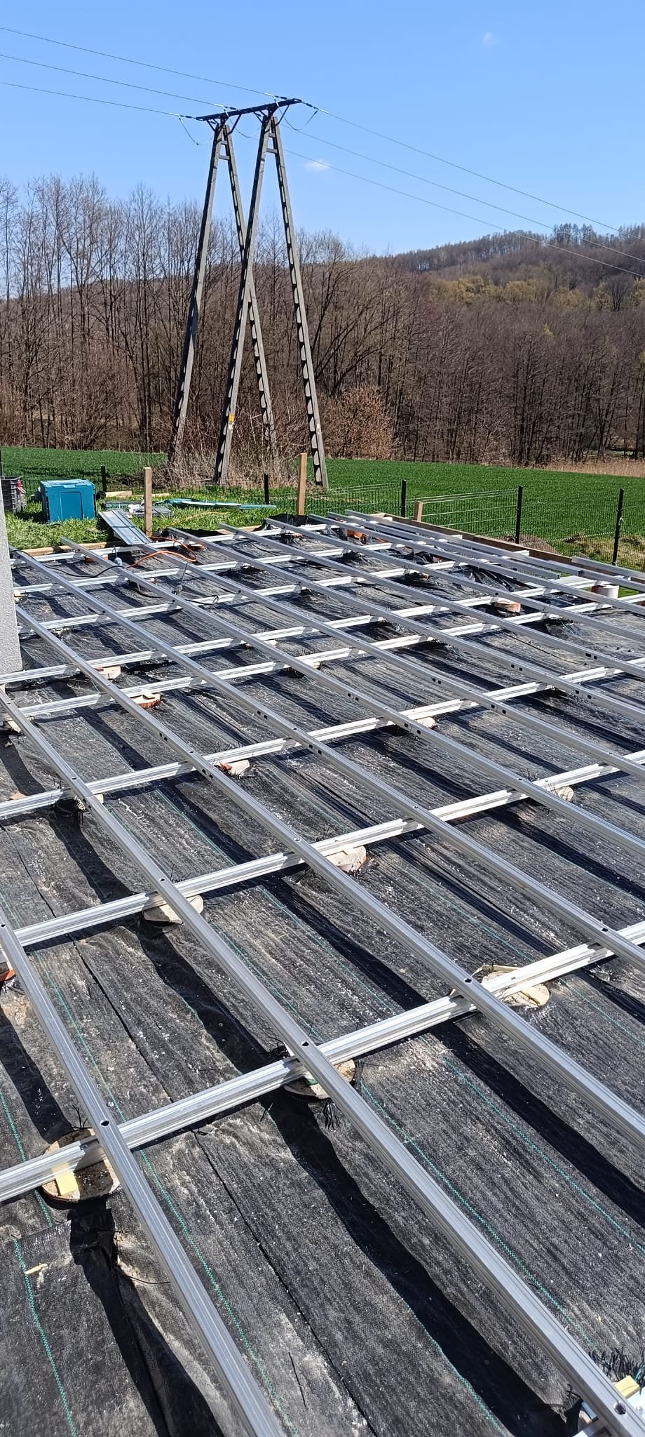 Tarasy - Taras kompozytowy stelaż